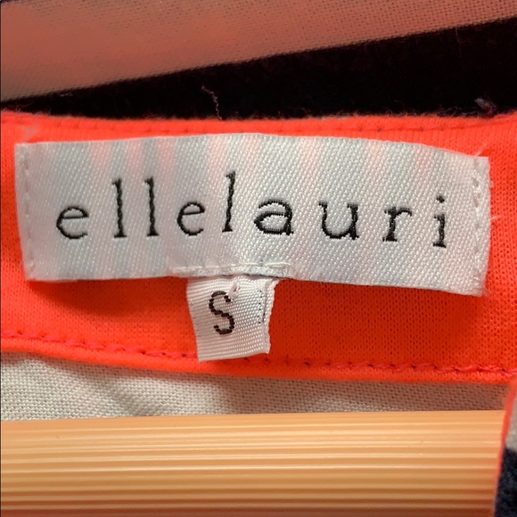 Elle lauri navy and white striped dress - Picture 3 of 5